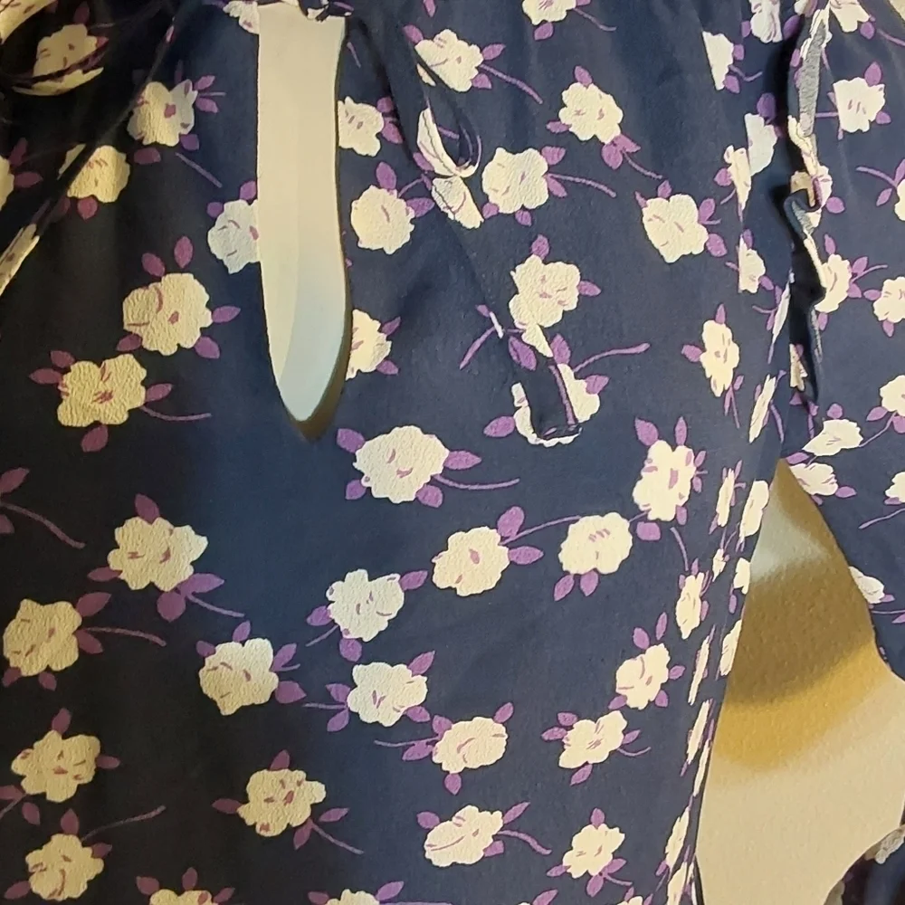 J.CREW RE- IMAGINE NWOT FLORAL‎ DROP WAIST SKATER DRESS SIZE XSMALL